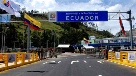 colombia frontera con ecuador